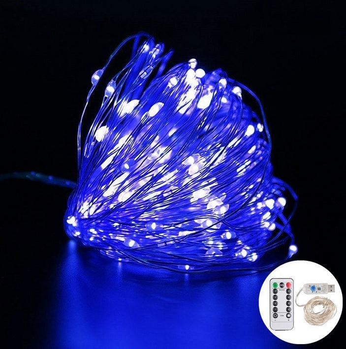 USB Fairy Light LED 2/5/10m Copper Wire String Xmas Party Remote Control Fun UK