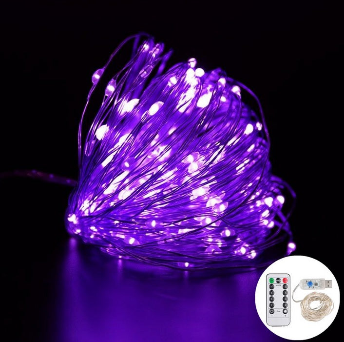 USB Fairy Light LED 2/5/10m Copper Wire String Xmas Party Remote Control Fun UK