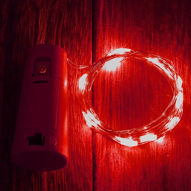 LED Lights Battery 10 LED 1m Bottle Fairy String Cork Christmas Wedding Party
