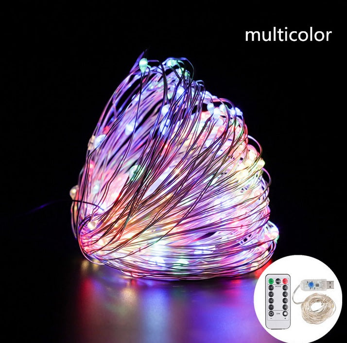 USB Fairy Light LED 2/5/10m Copper Wire String Xmas Party Remote Control Fun UK