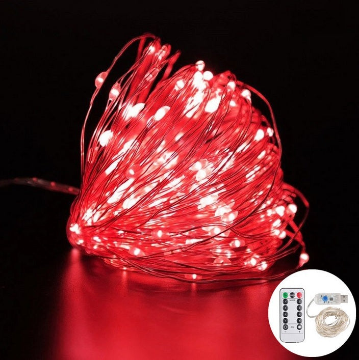 USB Fairy Light LED 2/5/10m Copper Wire String Xmas Party Remote Control Fun UK