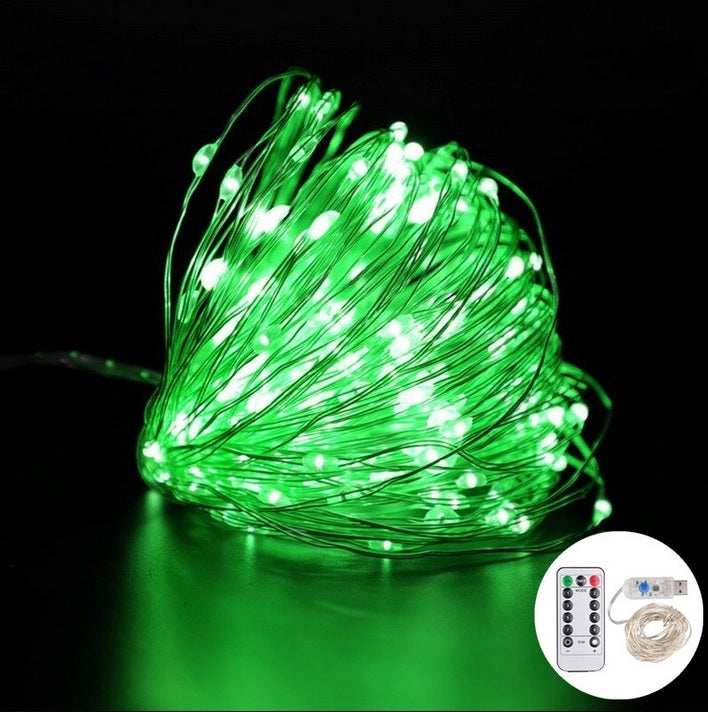USB Fairy Light LED 2/5/10m Copper Wire String Xmas Party Remote Control Fun UK