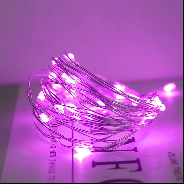 LED Lights Battery 10 LED 1m Bottle Fairy String Cork Christmas Wedding Party