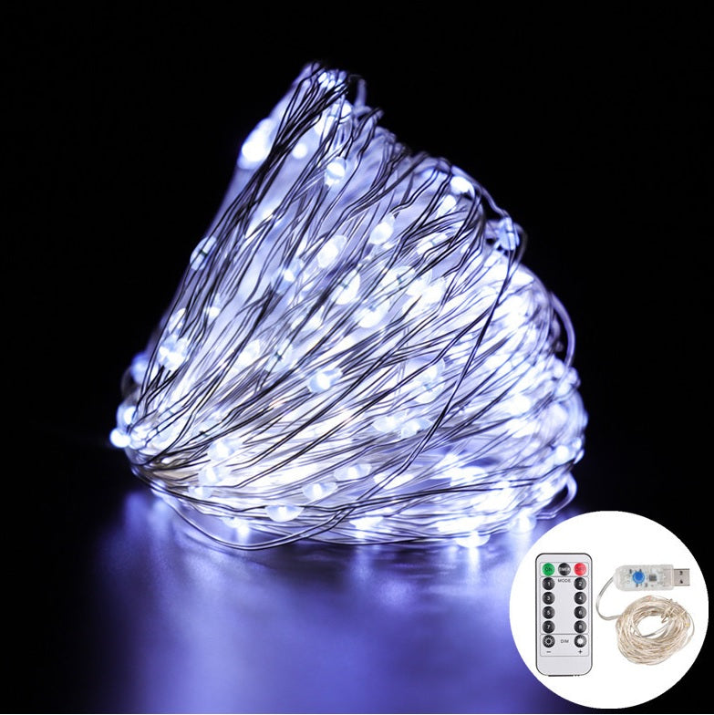 USB Fairy Light LED 2/5/10m Copper Wire String Xmas Party Remote Control Fun UK