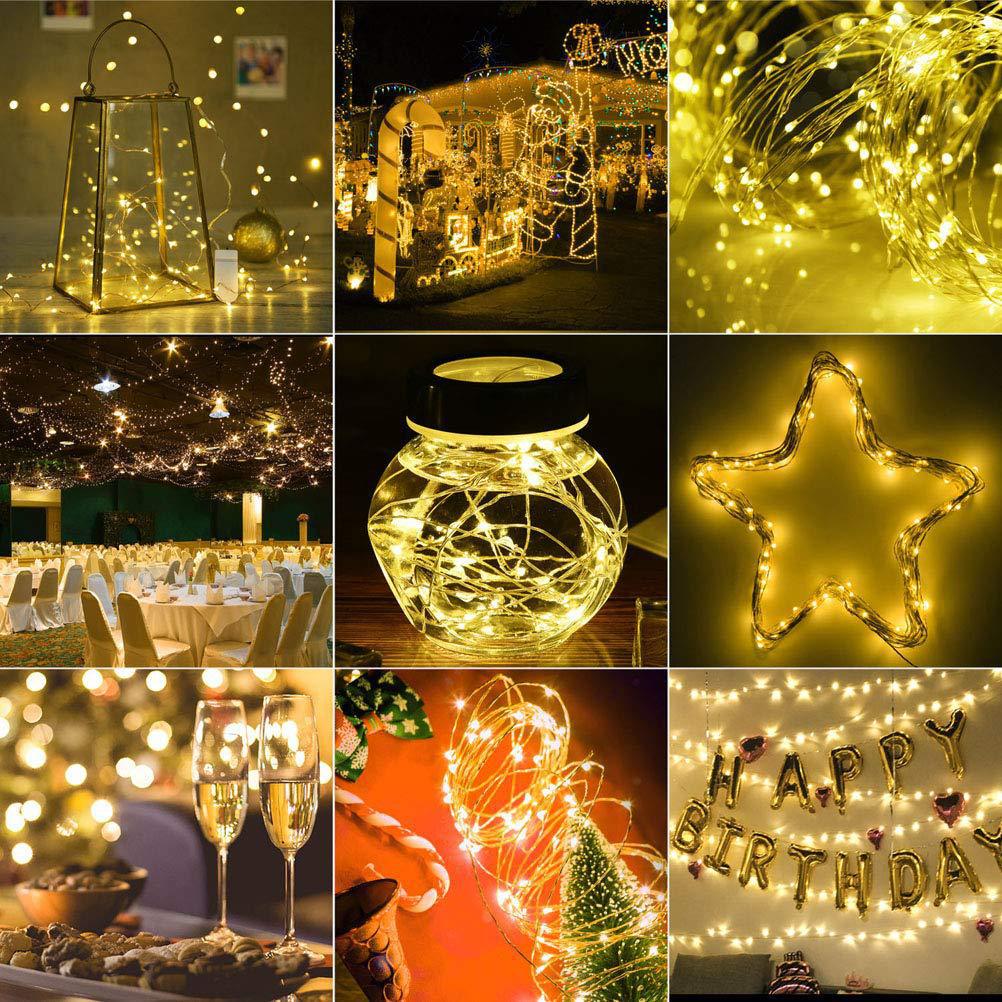 USB Fairy Light LED 2/5/10m Copper Wire String Xmas Party Remote Control Fun UK