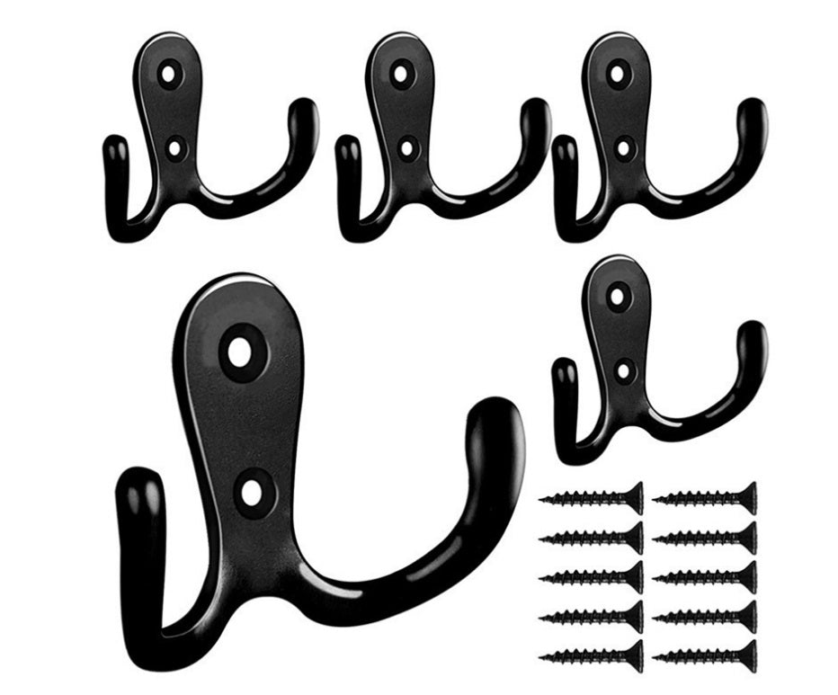 Coat Hooks Vintage  Cast Wall Mounted Cast Antique Hook Door Robe Clothes Hanging High Quality