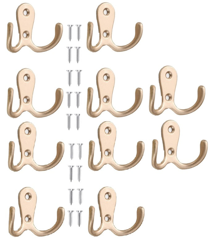 Coat Hooks Vintage  Cast Wall Mounted Cast Antique Hook Door Robe Clothes Hanging High Quality