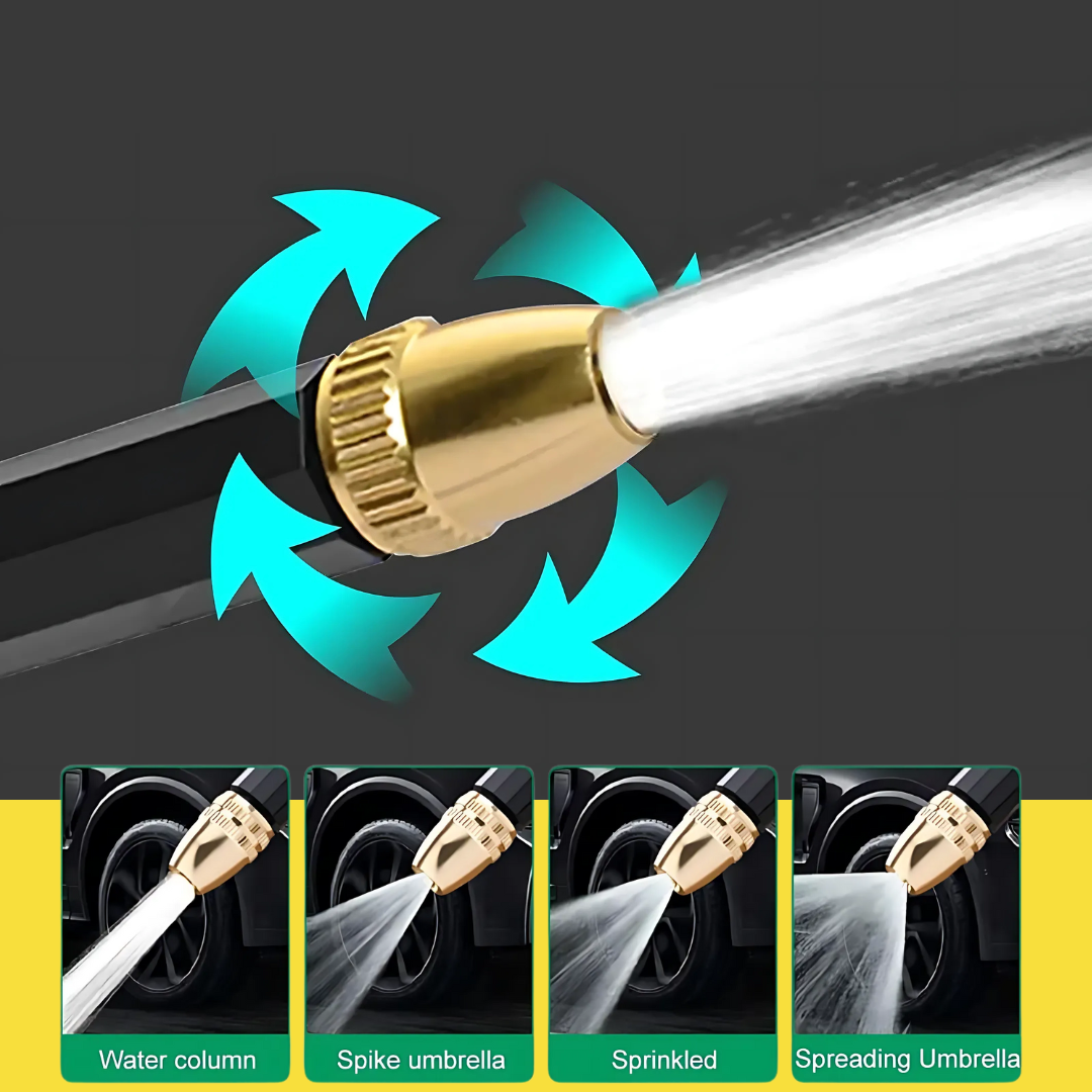 High Pressure Water Gun Hose Nozzle – Garden Watering & Car Wash Tool UK
