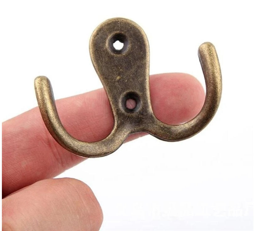 Coat Hooks Vintage  Cast Wall Mounted Cast Antique Hook Door Robe Clothes Hanging High Quality