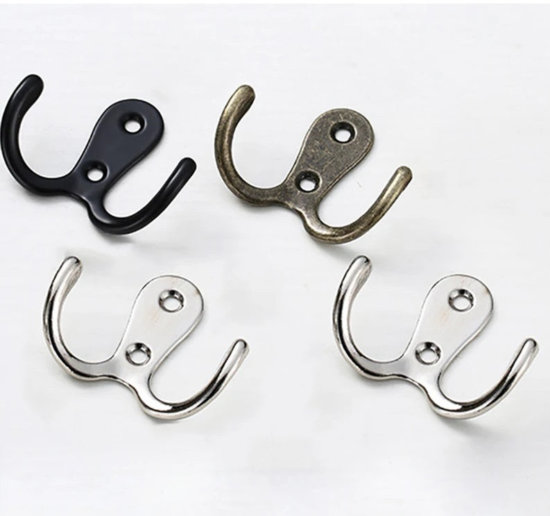 Coat Hooks Vintage  Cast Wall Mounted Cast Antique Hook Door Robe Clothes Hanging High Quality