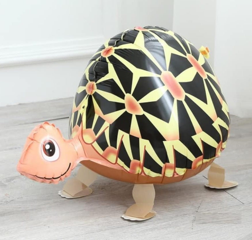 Turtle Balloon Walking Pet Animal Airwalker Foil Helium Kids Parties Toys Birthday