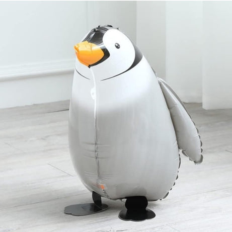 Penguin Balloon Walking Pet Animal Airwalker Foil Helium Kids Parties Toys Birthday