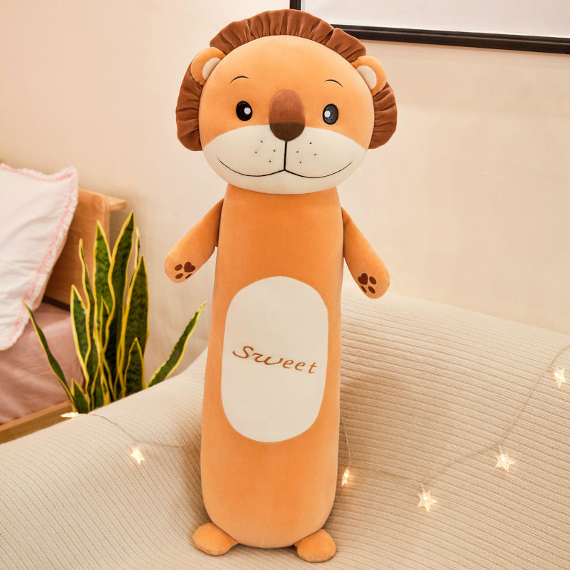 Toy Plush Pillow  Animal Cushion Pet Stuffed Kids Soft Big 55cm Lion Monkey Frog