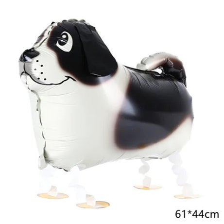 St. Bernard Dog Balloon Walking Pet Animal Airwalker Foil Helium Kids Parties Toys Birthday