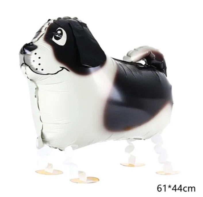 St. Bernard Dog Balloon Walking Pet Animal Airwalker Foil Helium Kids Parties Toys Birthday