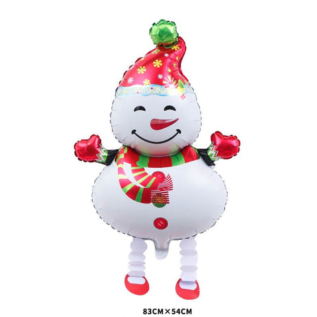 Santa Claus Balloon Merry Christmas Walking Balloon Xmas Foil Helium Party Fun