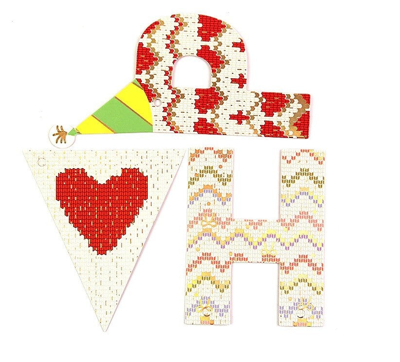 Happy Birthday Bunting Banner Party Hanging Letters Party Decoration Garland Fun