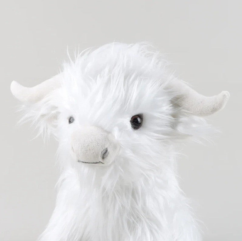 Clever Highland  Soft Cow Coo Cuddly Toy Plush Stuffed Scottish Scotland Gift UK