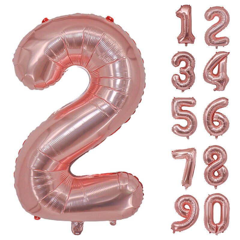 Giant Foil Number Balloons letter Air Helium Birthday Age Party Wedding 32