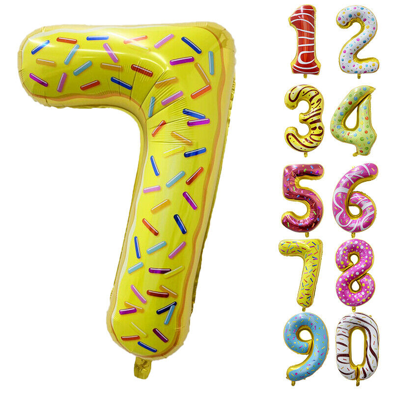 Giant Foil Number Balloons letter Air Helium Birthday Age Party Wedding 32