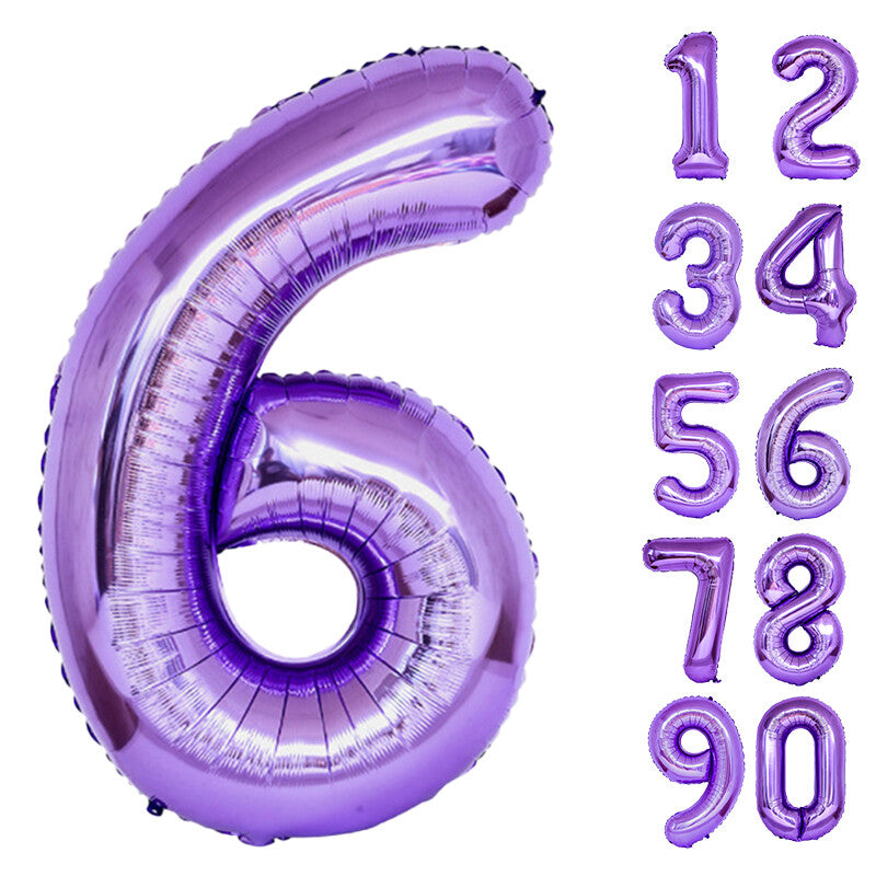 Giant Foil Number Balloons letter Air Helium Birthday Age Party Wedding 32