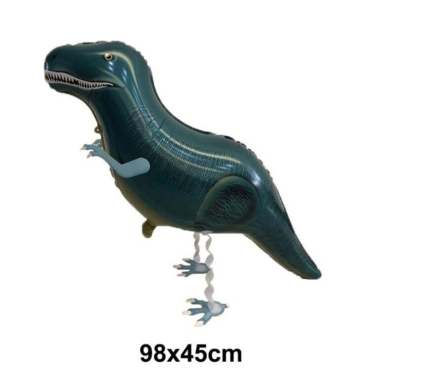 Dinosaurs Balloons Animals Airwalker Foil Helium Kids Fun Parties Jungle