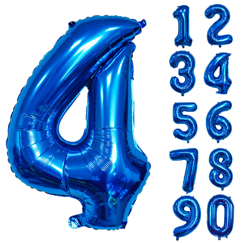 Giant Foil Number Balloons letter Air Helium Birthday Age Party Wedding 32