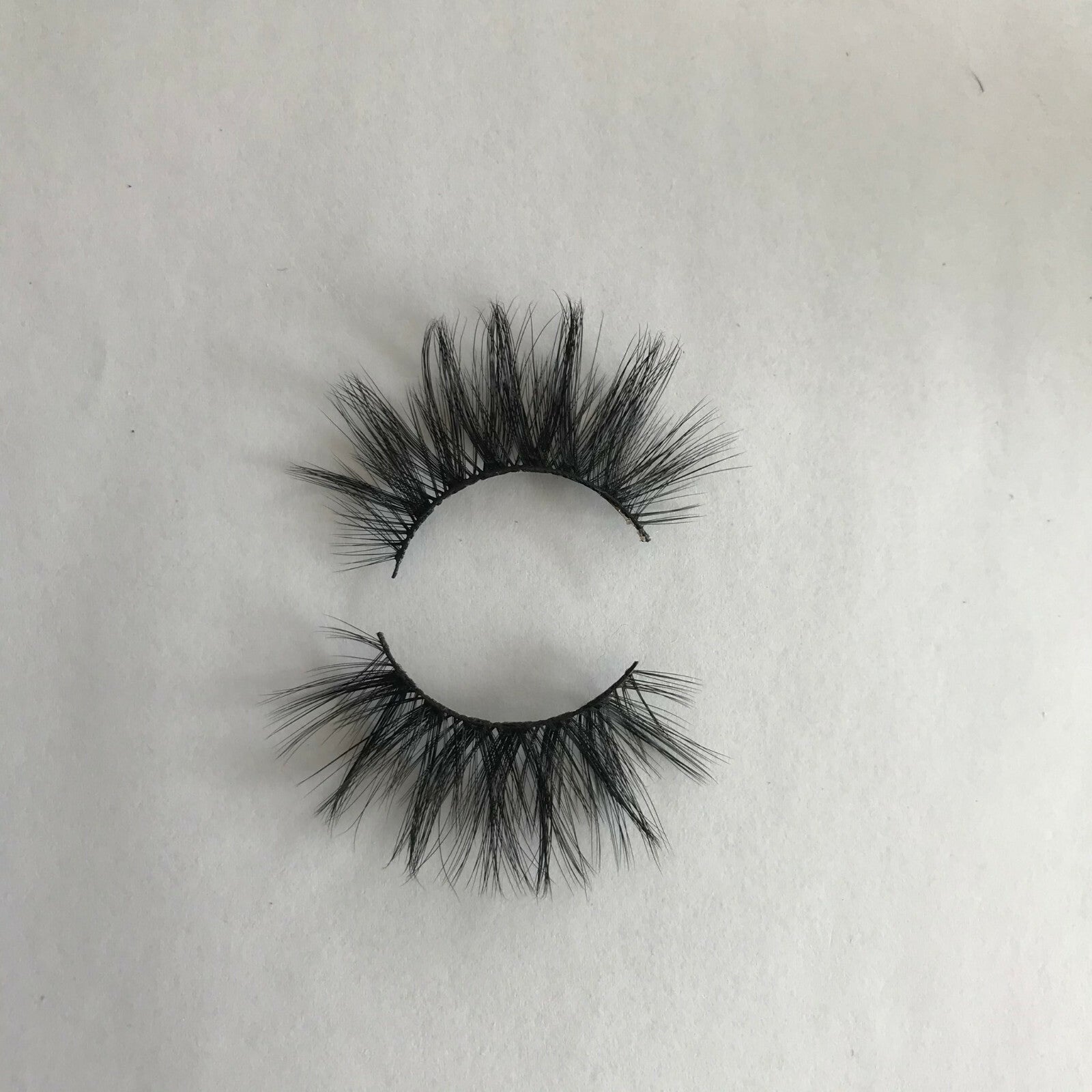 3D Silk Hair Handmade Thick Long Fluffy Cross False Eyelashes Reuse 20 Times