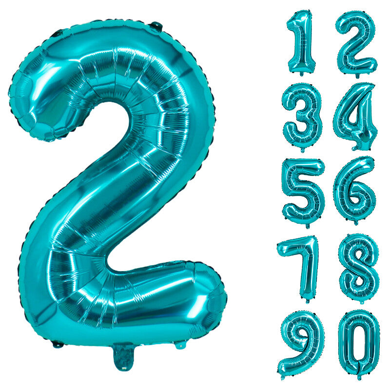 Giant Foil Number Balloons letter Air Helium Birthday Age Party Wedding 32