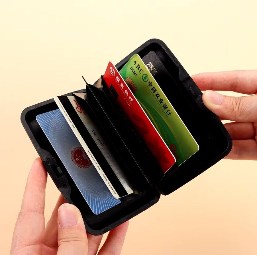 RFID Wallet Credit Card Holder Case Protector Waterproof Anti-Theft Contactless