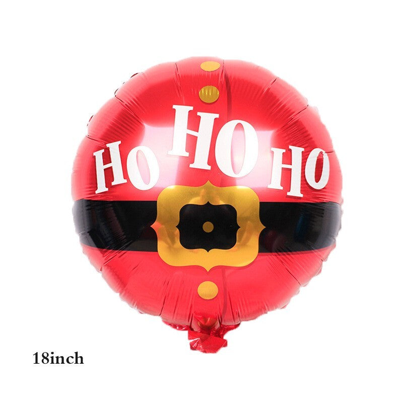 Santa Claus Balloons Set of 5 Foil Father Christmas Merry Xmas Party Kids Helium