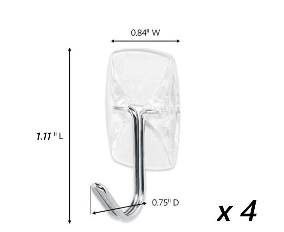 Command Hooks Clear  Decorating Utility Adhesive Stick on UK 3M Damage Free