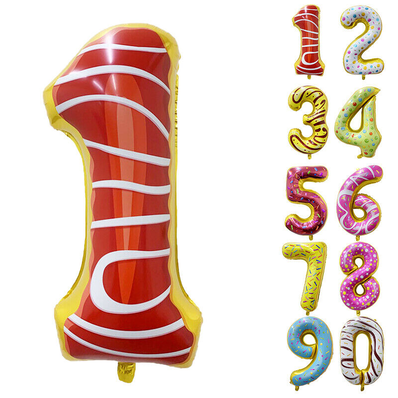 Giant Foil Number Balloons letter Air Helium Birthday Age Party Wedding 32