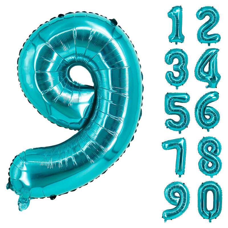 Giant Foil Number Balloons letter Air Helium Birthday Age Party Wedding 32