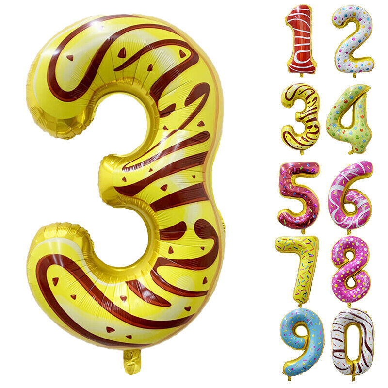 Giant Foil Number Balloons letter Air Helium Birthday Age Party Wedding 32