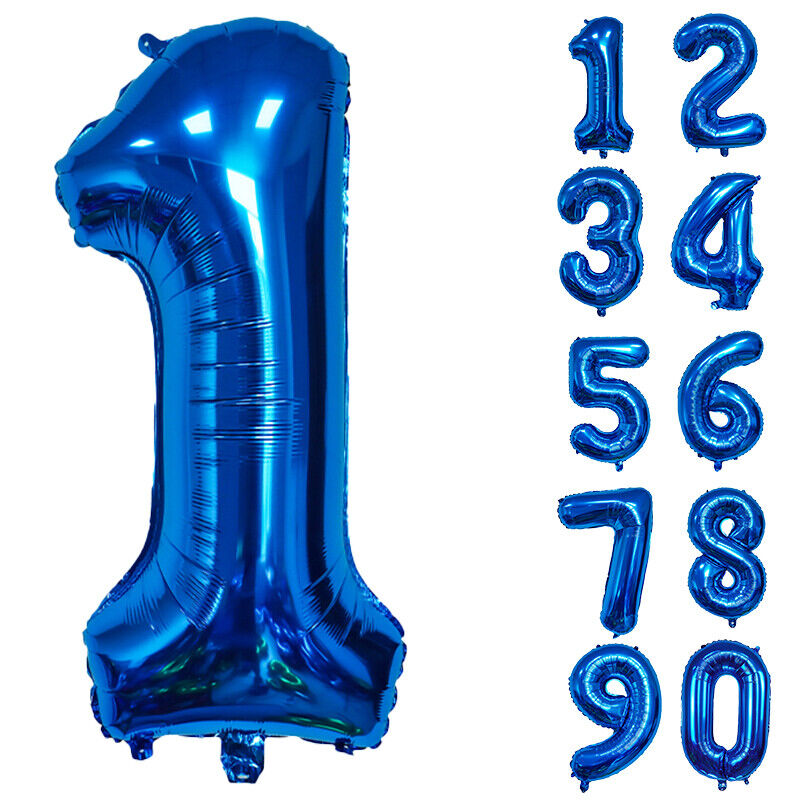 Giant Foil Number Balloons letter Air Helium Birthday Age Party Wedding 32