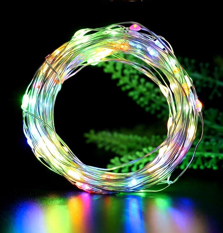 Fairy Lights LED Battery and USB 2 in 1 Remote Control Christmas Copper String