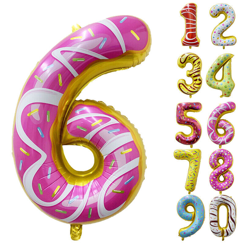 Giant Foil Number Balloons letter Air Helium Birthday Age Party Wedding 32