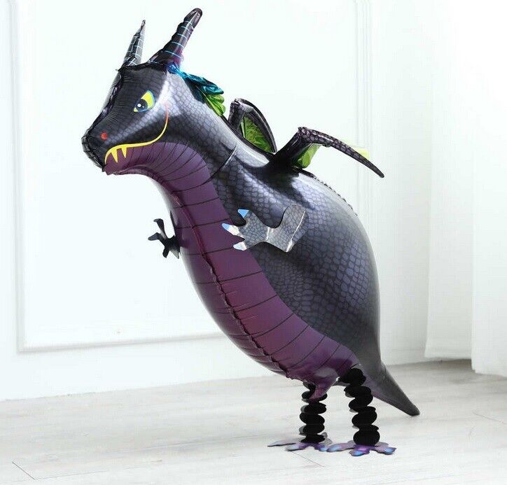 Dragon Balloon Animal Walking Pet Airwalker Foil Helium Kids Fun Parties Toys