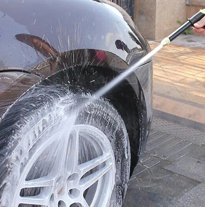 High Pressure Water Gun Hose Nozzle – Garden Watering & Car Wash Tool UK
