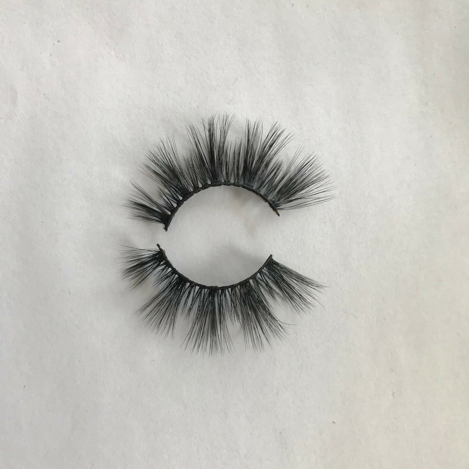 3D Silk Hair Handmade Thick Long Fluffy Cross False Eyelashes Reuse 20 Times
