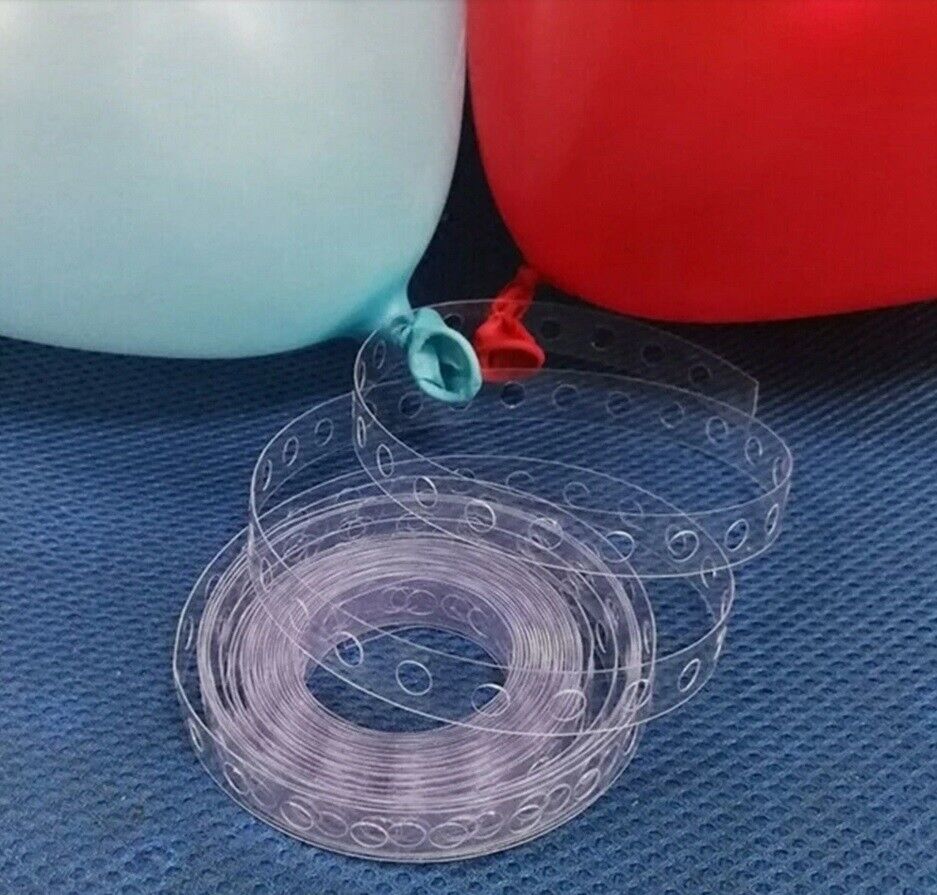 15M Balloon Strip Arch Party Connect Chain Plastic Tape Garland String Wedding
