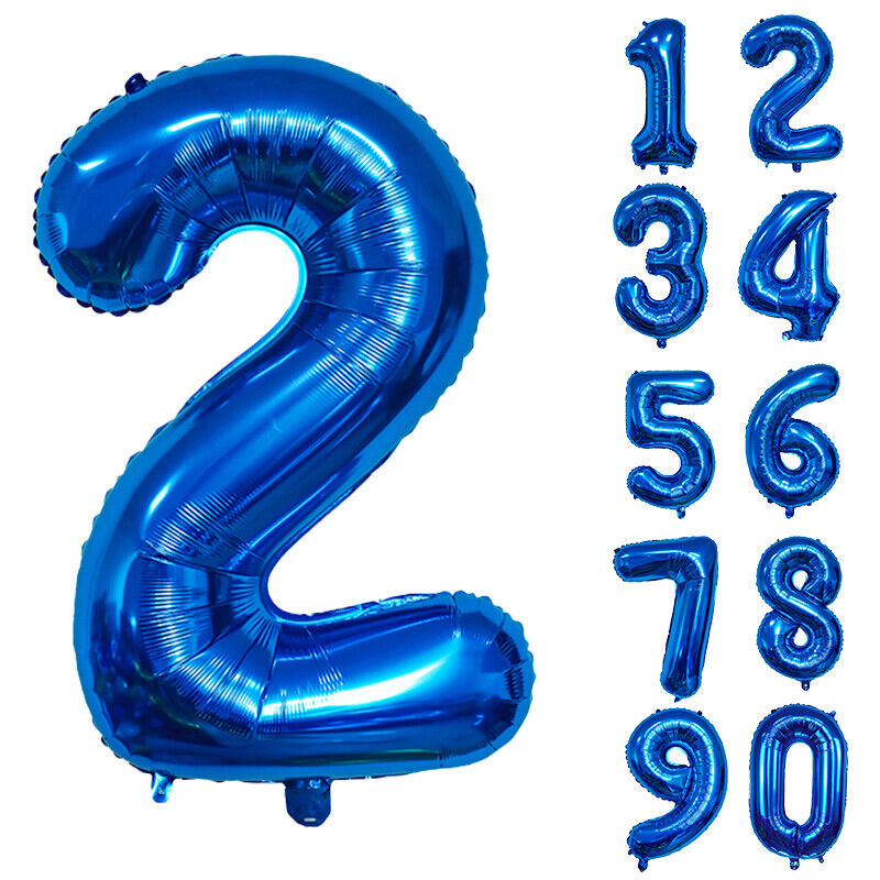 Giant Foil Number Balloons letter Air Helium Birthday Age Party Wedding 32