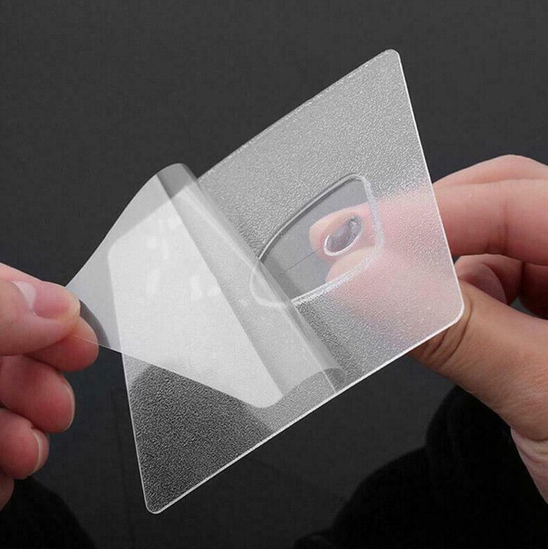 10 Hooks Transparent Strong Self Adhesive Door Wall Hangers Sticky Seamless