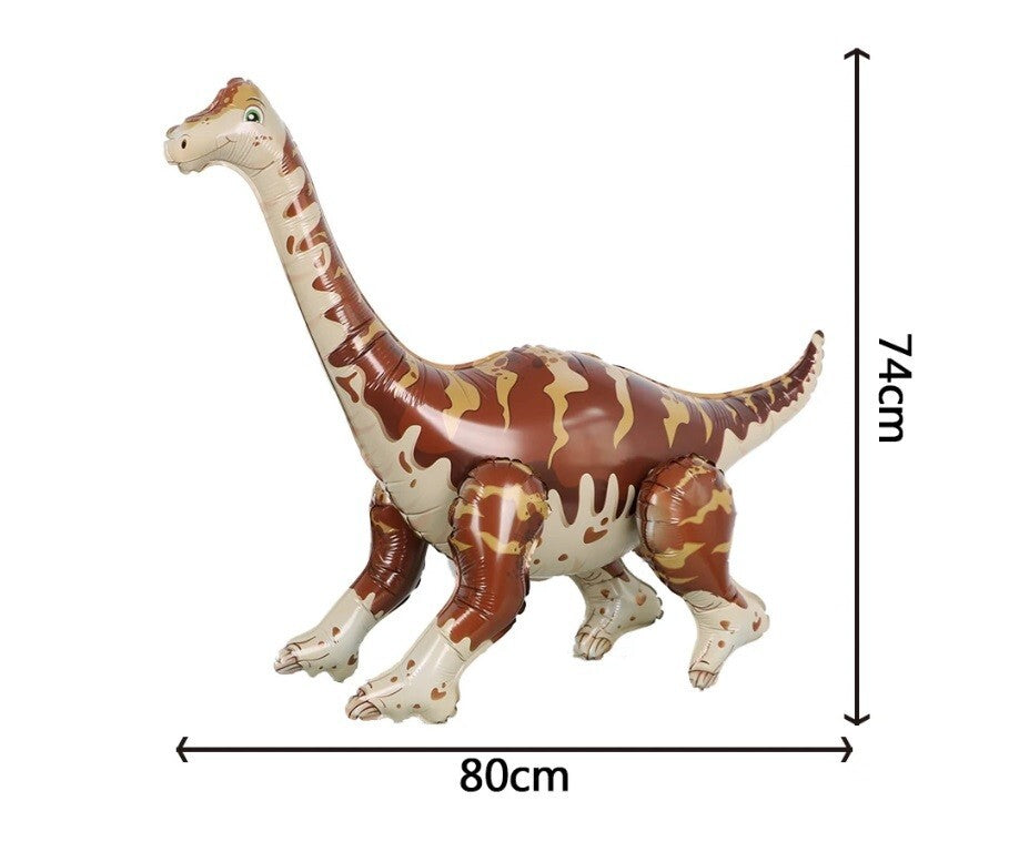 Dinosaur Balloon Giant 4D Foil Air Balloon Self Standing Birthday Party Festival