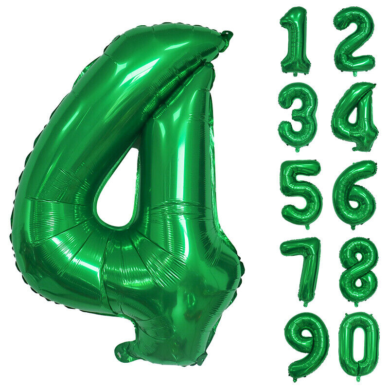 Giant Foil Number Balloons letter Air Helium Birthday Age Party Wedding 32