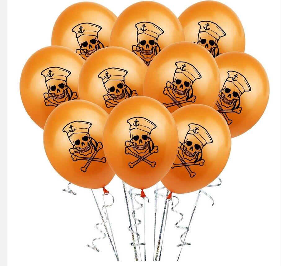 Halloween Balloons 10x 12