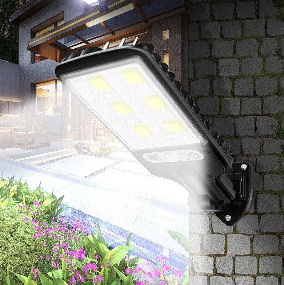 5000W LED Solar Light PIR Motion Sensor Street Wall Security Outdoor Garden Pati