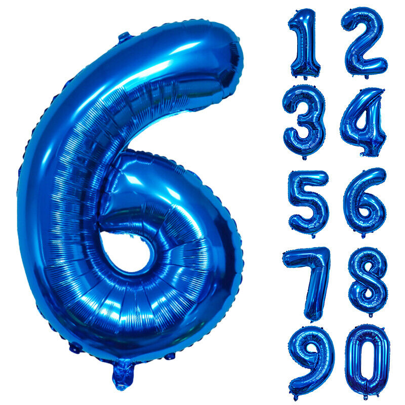 Giant Foil Number Balloons letter Air Helium Birthday Age Party Wedding 32