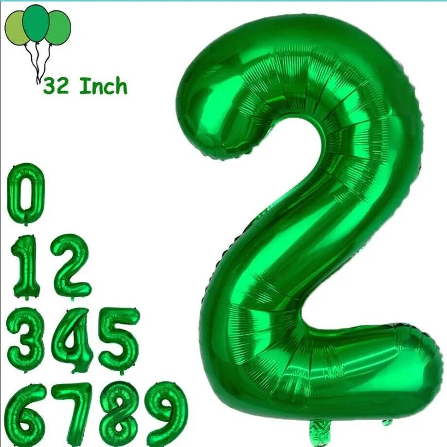 Giant Foil Number Balloons letter Air Helium Birthday Age Party Wedding 32
